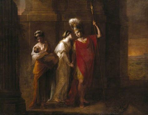 Hector And Andromache Troy