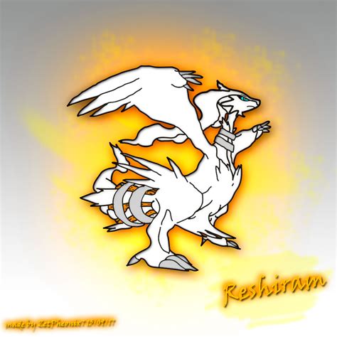 Reshiram Fan-Art!!! by ZetPheonix7 on DeviantArt