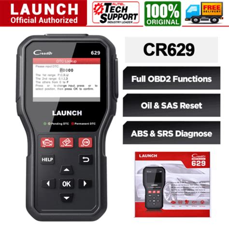 Abs Srs Obd2 Scanner Automotive Code Reader Oil Reset Sas Diagnostic ...