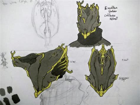 Excalibur Umbra Helmet Design : r/Warframe