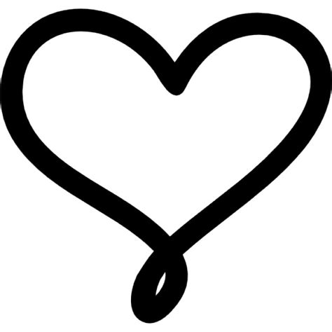 Black Outline Heart | Free download on ClipArtMag