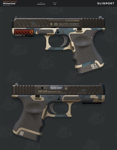 Stattrak™ Glock 18 Winterized Factory New Counter Strike 2 Skinport