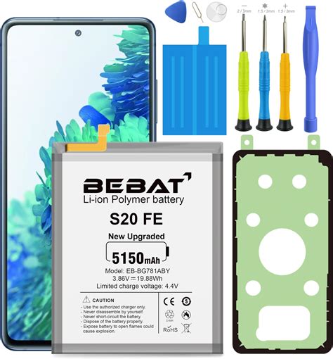 Bebat Replacement Battery For Samsung Galaxy S20 Fe 5g 5150mah High