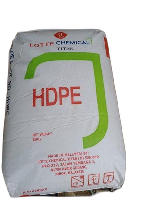 White Lotte Chemical Titan Hdpe Granules For Plastic Industry