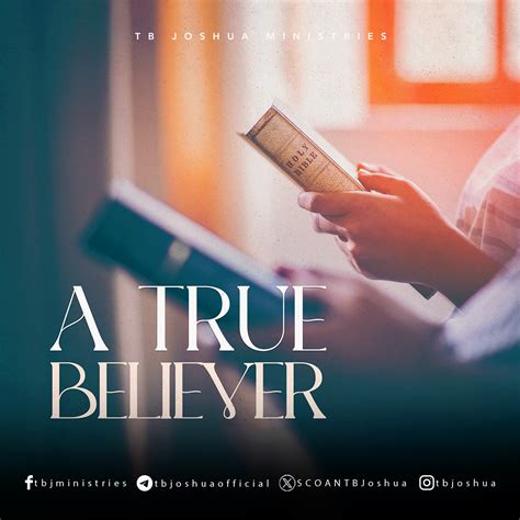 A TRUE BELIEVER - Emmanuel TV