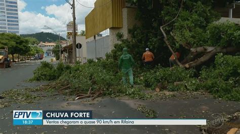 V Rtice Cicl Nico Causou Temporal Ventos De Km H Em Rifaina Sp