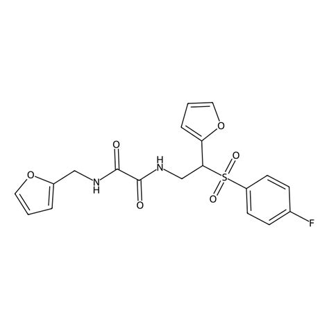 Buy N Fluorophenyl Sulfonyl Furan Yl Ethyl N Furan