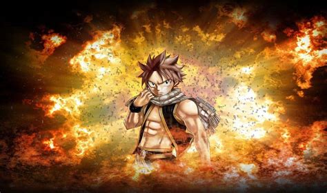 Fairy Tail Natsu Fire Wallpaper