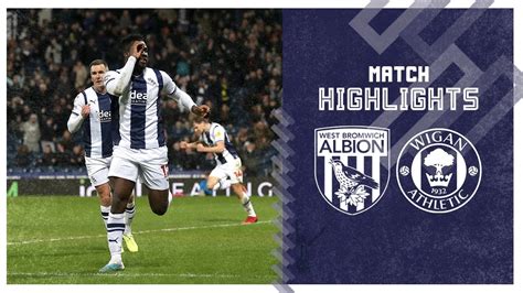 West Bromwich Albion V Wigan Athletic Highlights YouTube