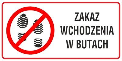 Naklejka Inl Zakaz Wchodzenia Z Jedzeniem X