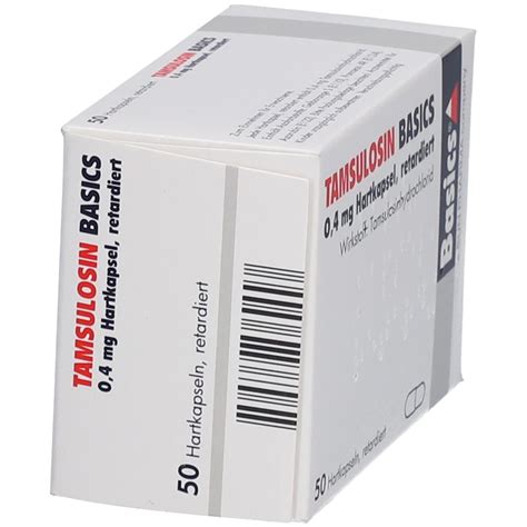 Tamsulosin Basics 04 Mg 50 St Shop