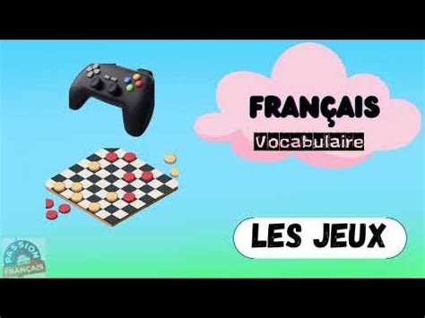 Jogos Em Frances - Aprenda o vocabulário em francês sobre o tema “os jogos” # ...