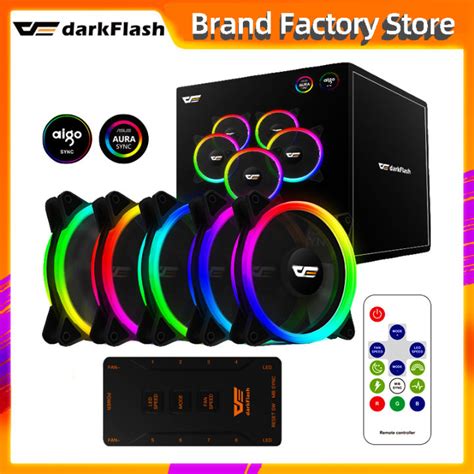 Darkflash Dr Pro Aura Sync Komputer Pendingin Argb Fan Mm Ir