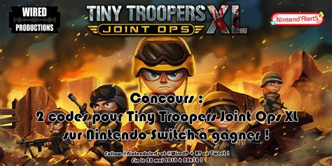 Nintend Alerts On Twitter Concours Codes Pour Tiny Troopers Joint