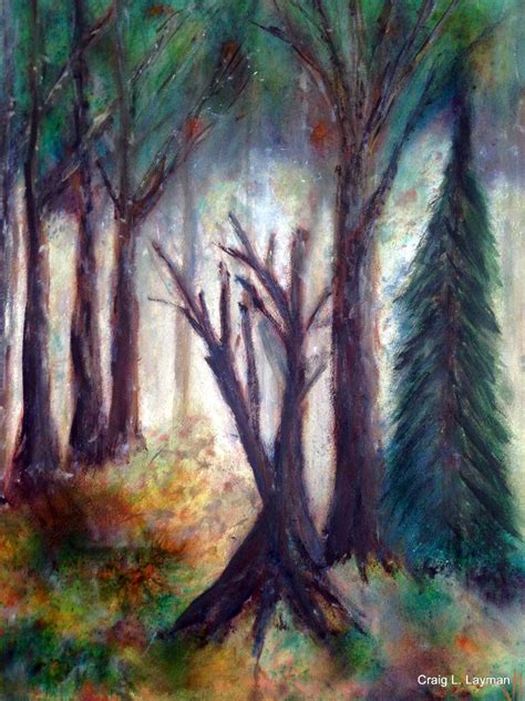 A Walk In The Woods Painting at PaintingValley.com | Explore collection ...