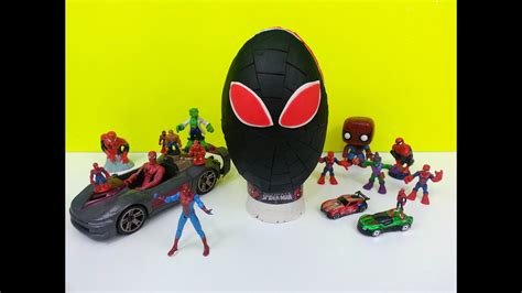 Spiderman Play Doh Surprise Egg Marvel Amazing Toys YouTube