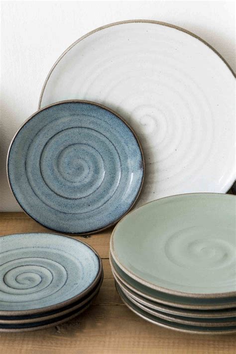 Handmade Colorful Ceramic Tableware Set with Gray Speckled Clay – Mad ...