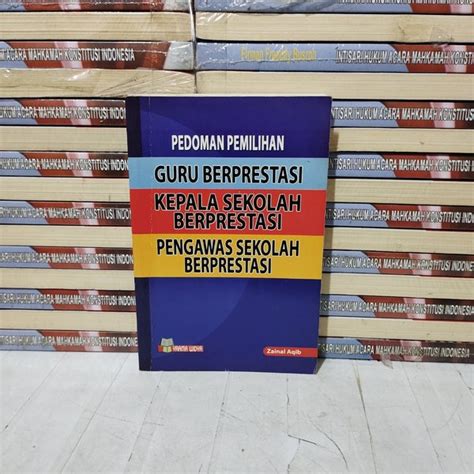 Jual Buku Ori Pedoman Pemilihan Guru Kepala Sekolah Pengawas Sekolah Berprestasi Di Lapak Toko