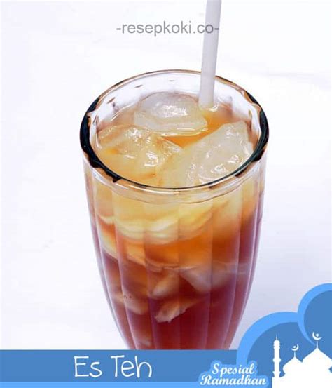 Gambar Minuman Teh Manis Dingin - Aku Ruhana