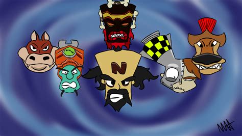 Crash Bandicoot: Warped - Bosses by TheMuriloHD on DeviantArt