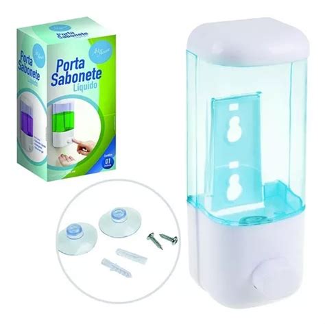 Suporte De Parede Para Álcool Gel Detergente Dispenser 24cm