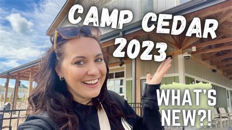 Camp Cedar 2023 Update What Is New Kings Island Tour Review