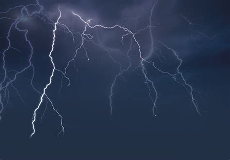 lightning thunderstorm storm weather  stock photo public domain