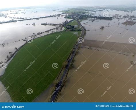 Somerset Levels - Floods stock photo. Image of dutch - 158109660