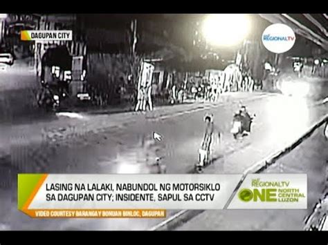 One North Central Luzon Pagkakabundol Ng Motorsiklo Sa Isang Lalaki