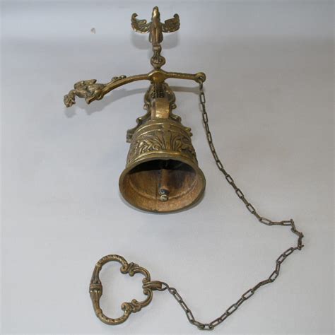 Antique Brass Bell Pull At Etta Reed Blog