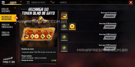 Recarga Olho De Gato E Projeto Xm Cl Ssicos Do Terror Mania Free Fire