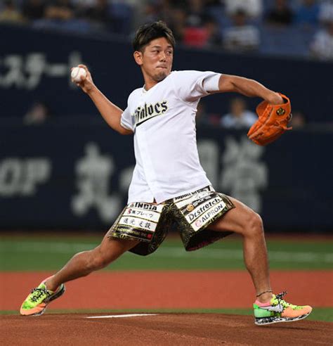 K1皇治オリックス戦始球式「スカウトを意識」 プロ野球 日刊スポーツ