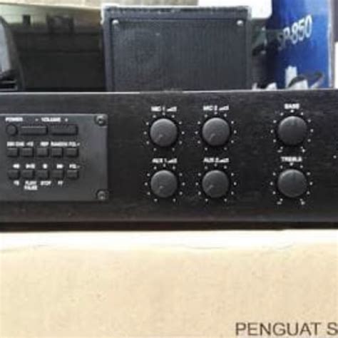 Jual Mixer Amplifier Toa Za Mpu Jakarta Pusat Doremi Musik