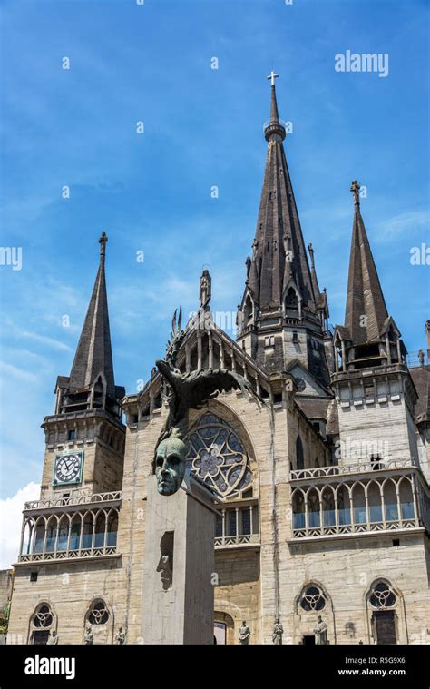 Downtown Manizales Cathedral Stock Photo - Alamy