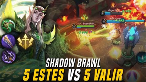 Estes MM Full ASPD 5 Estes Vs 5 Valir Shadow Brawl Mode Mobile