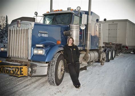 ‘Ice Road Truckers’ star Lisa Kelly continues to drive Alaska’s ...