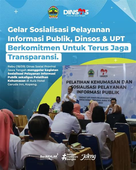 Berita Dinas Sosial Provinsi Jawa Tengah