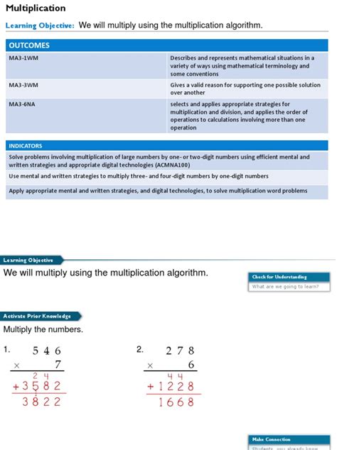 Multiplication | PDF | Multiplication | Algorithms