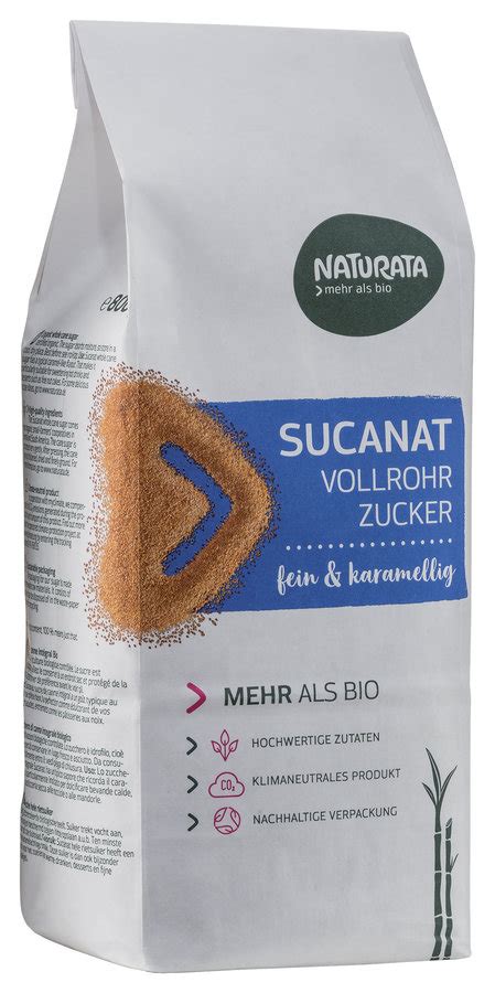 Naturata Sucanat Vollrohrzucker G Bio Naturpur Shop