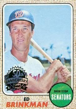 2017 Topps Heritage 1968 Buybacks 49 Ed Brinkman Front