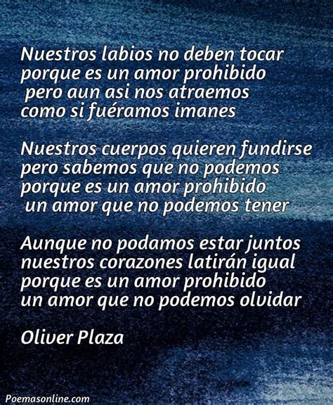 Cinco Mejores Poemas Sobre Amores Prohibidos Poemas Online