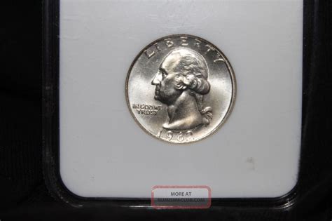 Ms W D Washington Quarter W White Ngc Rare W Grade Make