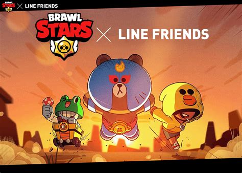 Brawl Stars X Line Friends Brown Sally Leonard Behance