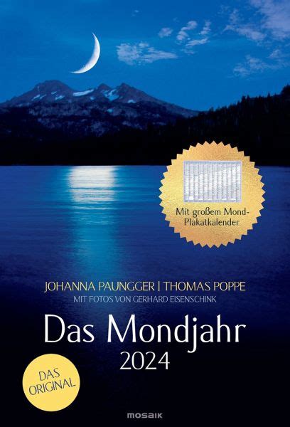 Das Mondjahr 2024 Wand Spiralkalender Von Johanna Paungger Thomas