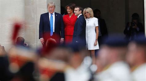 Trump Told French First Lady Youre In Such Good Shape Abc7 San