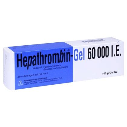 Hepathrombin Gel G G Online Kaufen Docmorris