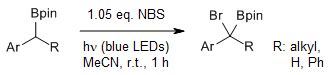 Construction Of Halogenated Boronic Esters Via Visible Light Induced