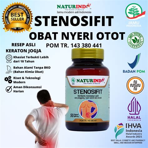 Jual Stenosifit Obat Herbal Nyeri Otot Obat Saraf Kejepit Syaraf