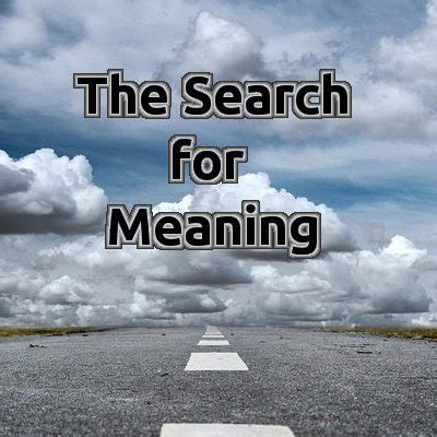 The Search for Meaning – The Spiritual Naturalist Society