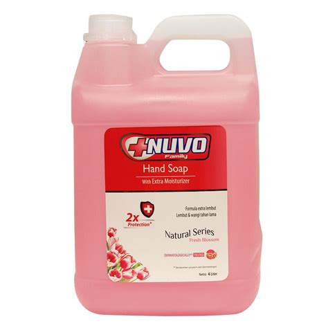 Jual Nuvo Hand Soap Liter Sabun Cuci Tangan Nuvo Galon L Shopee